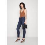 B.R High Rise Dark Wash Skinny Jeans - Image 4