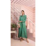 Jade Digital Printed Tawakkalfabrics Long Dress