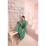 Jade Digital Printed Tawakkalfabrics Long Dress