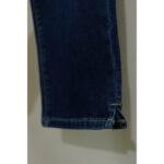 Espirit Blue Split Hem Straight Jeans