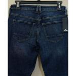Espirit Blue Split Hem Straight Jeans