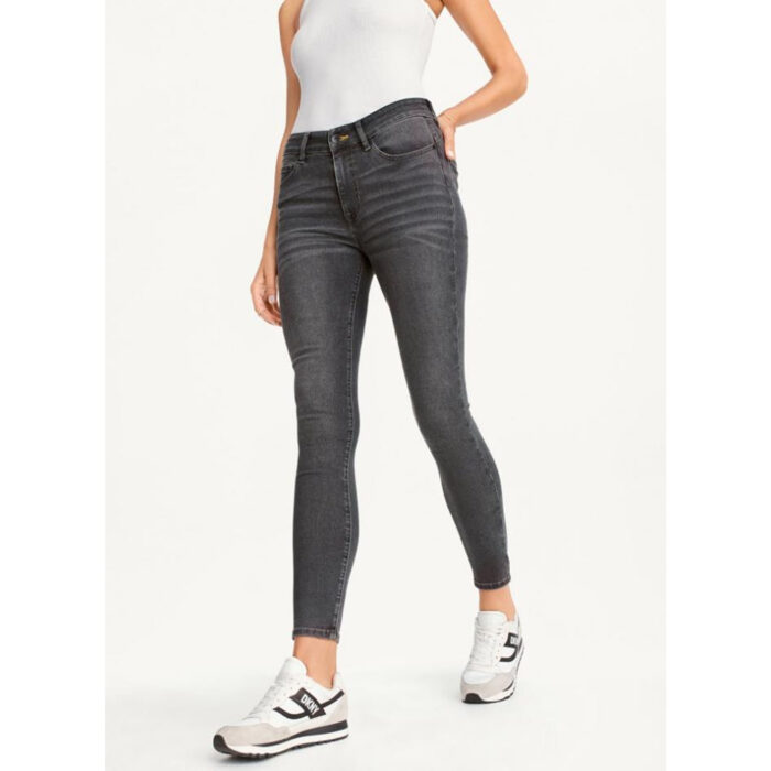 DKNY Bleecker Shaping Charcoal Skinny Jeans