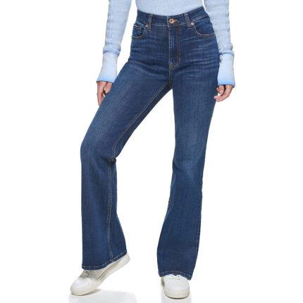 DKNY Dark Wash High Rise Flare Jeans