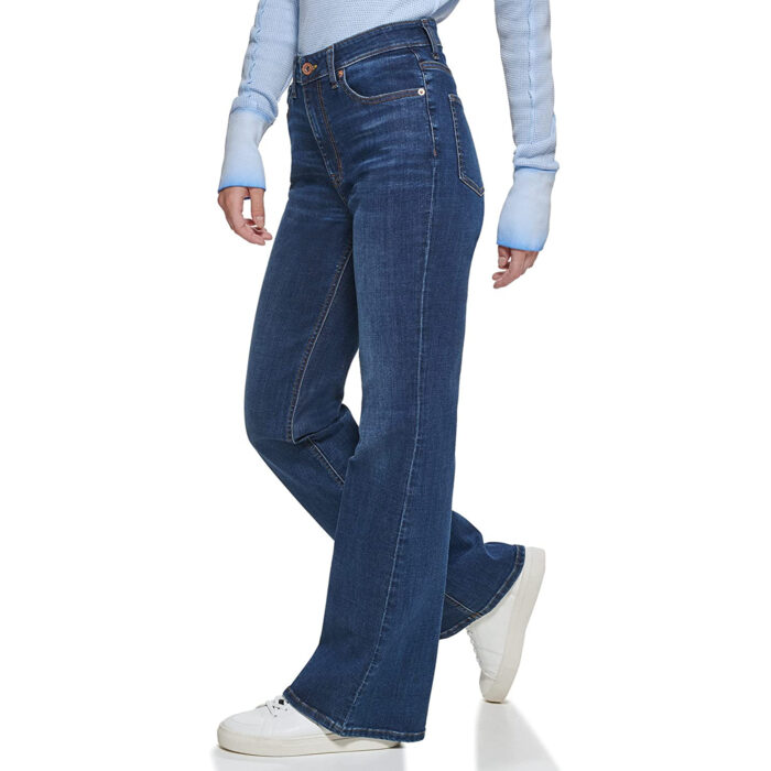 DKNY Dark Wash High Rise Flare Jeans