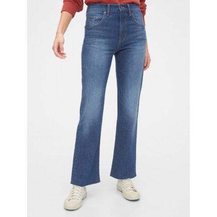 GAP High Rise Ankle Flare Crop Jeans