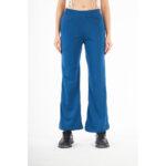 Bershka Teal Blue Wide Leg High Trousers
