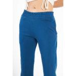 Bershka Teal Blue Wide Leg High Trousers