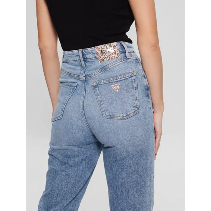 Guess High Straight Ripped Melrose Jeans