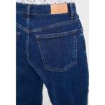 MNG Dark Wash High Rise Mom Fit Jeans