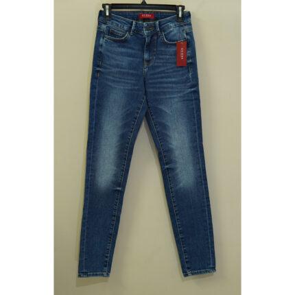 Guess Blue Mid Rise Skinny Fit Jeans
