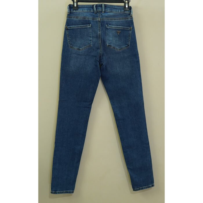 Guess Blue Mid Rise Skinny Fit Jeans