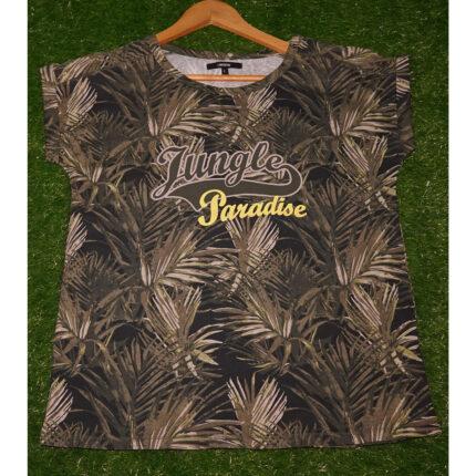 Liberto Jungle paradise Printed T shirt