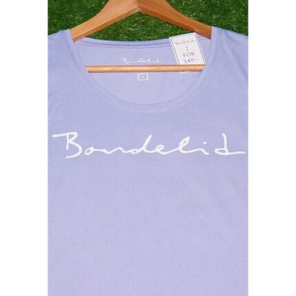 Banderid Logo Printed Light Blue T Shirt