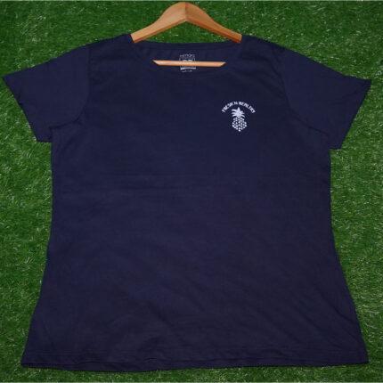 Esmara Navy Front Back Printed T Shirt
