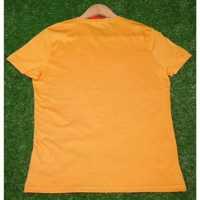 Fox Mustard Positivity Printed T Shirt