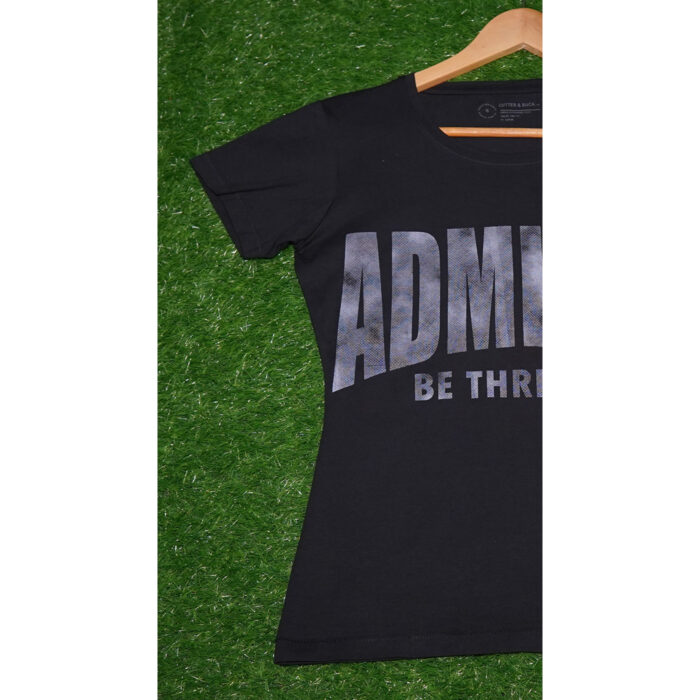 Cutter & Buck Admirer Black Printed T Shirt