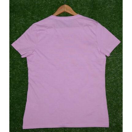 Fox Light Purple Bonjour Printed T Shirt