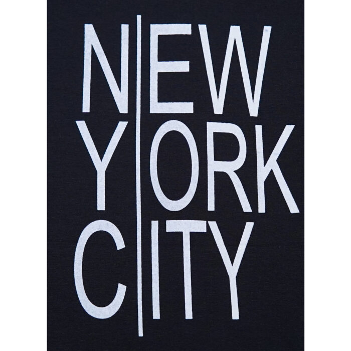 Cutter & Buck NYC Blac Printed T Shirt