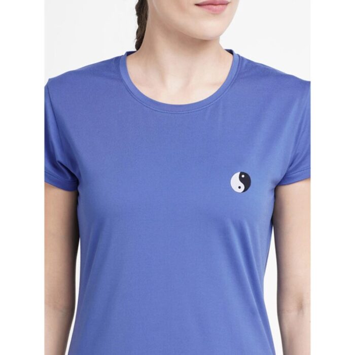 H&H Sapphire Blue Ball Printed T Shirt