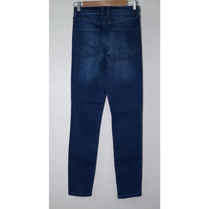 Guess Mid Wash Button Up High Skinny Jeans