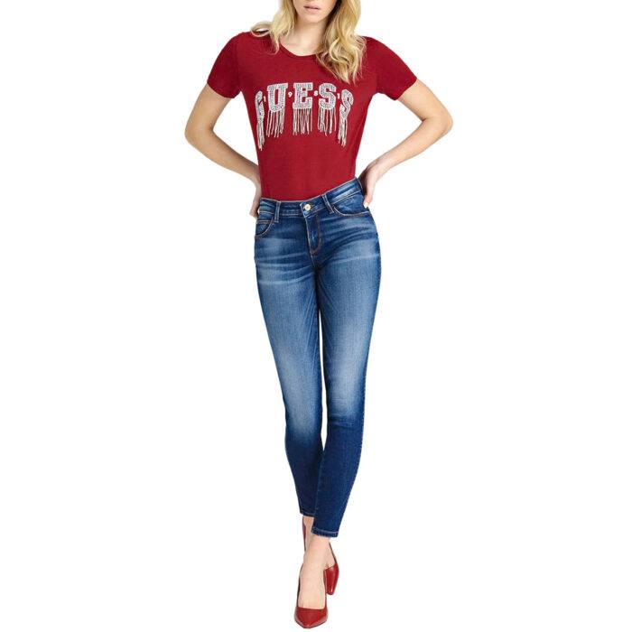 Guess Blue Skinny Mid Curve X Jeans