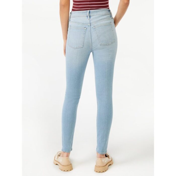 F.A Light Wash High Rise Skinny Jeans
