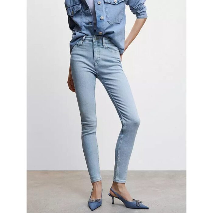 Banana Republic Light Blue Mid Rise Skinny Jeans