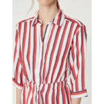 Koton Red White Stripe Short Dress