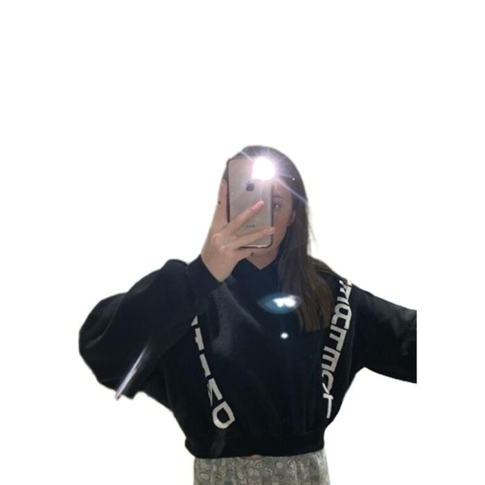 Bershka Black Perfect Weekend Oversize Hoodie