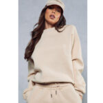 Sand Basic Crewneck Sweatshirt