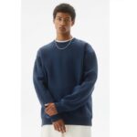 LA Navy Basic Crewneck Sweatshirt