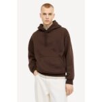 LA Brown Basic Kangaroo Pocket Hoodie