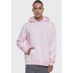 LA Baby Pink Basic Kangaroo pocket Hoodie