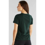 Bottle Green Blank Basic Round Neck T-Shirt.