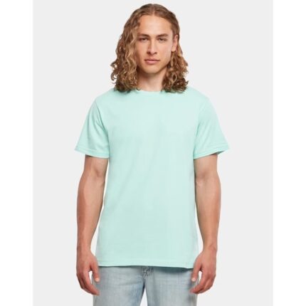 Mint Green Basic Round Neck T-Shirt