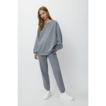 P&B Light Grey Interlock Skinny Jogging Trouser