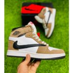 AJ-1 BROWN & WHITE HIGHTTOPS (PREMIUM BATCH)