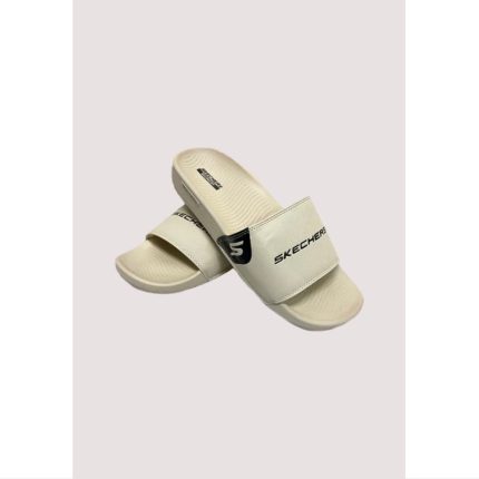 SKECHERS FULL WHITE COMFORT SOFT SLIP