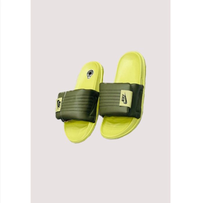 NIKE OFFCOURT OLIVE GREEN ADJUST SLIDE REVIVE FOAM