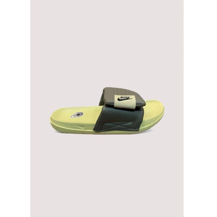 NIKE OFFCOURT OLIVE GREEN ADJUST SLIDE REVIVE FOAM