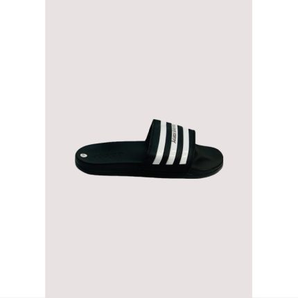 ADIDAS ADELITTE BLACK-WHITE SOFT SLIDE