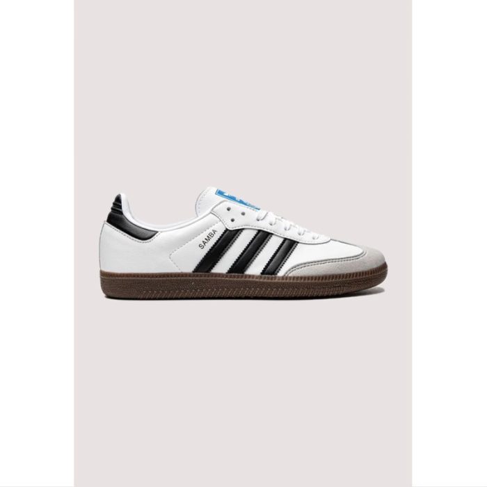 ADIDAS WHITE SAMBA VEGAN SHOES