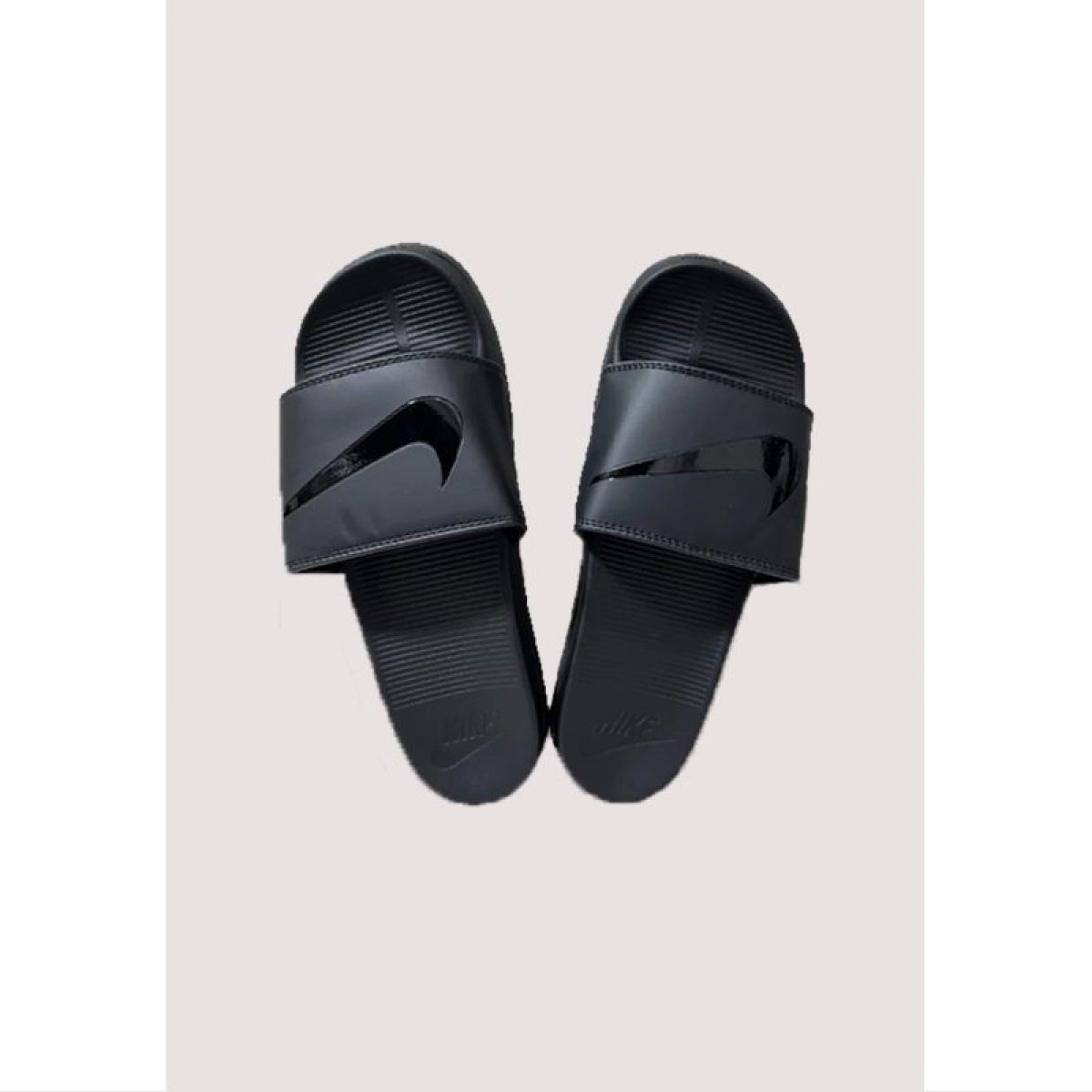 Mens nike kawa slide best sale