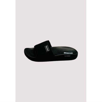 SKECHERS BLACK HYPER BURST SOFT SLIDE D2 (PREMIUM-QUALITY)