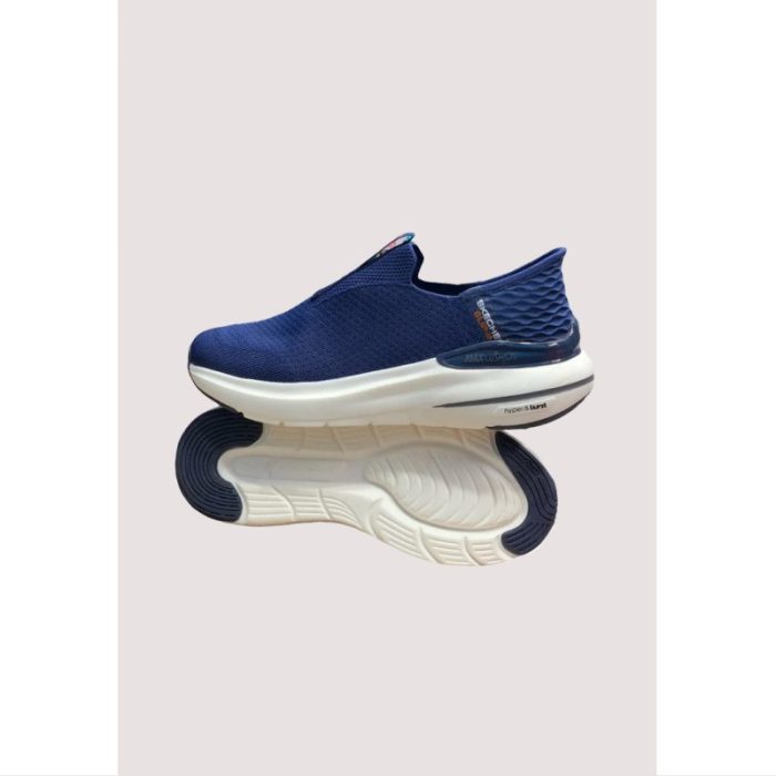 SKECHERS SLIP-INS MAX CUSHIONING BLUE HYPER-BURST (PREMIUM-SHOES)