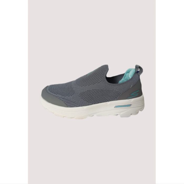 SKECHERS CHARCOAL GREY-WHITE HYPER BURST WOMEN SHOES