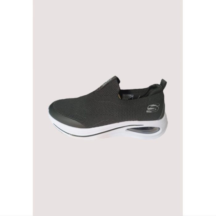 SKECHERS BLACK-WHITE DLUX FITNESS WOMEN SHOES