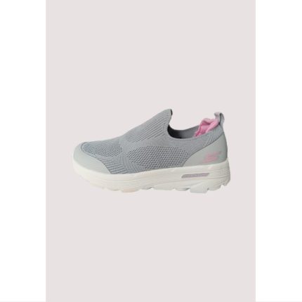 SKECHERS HEATHER GREY-WHITE HYPER BURST WOMEN SHOES