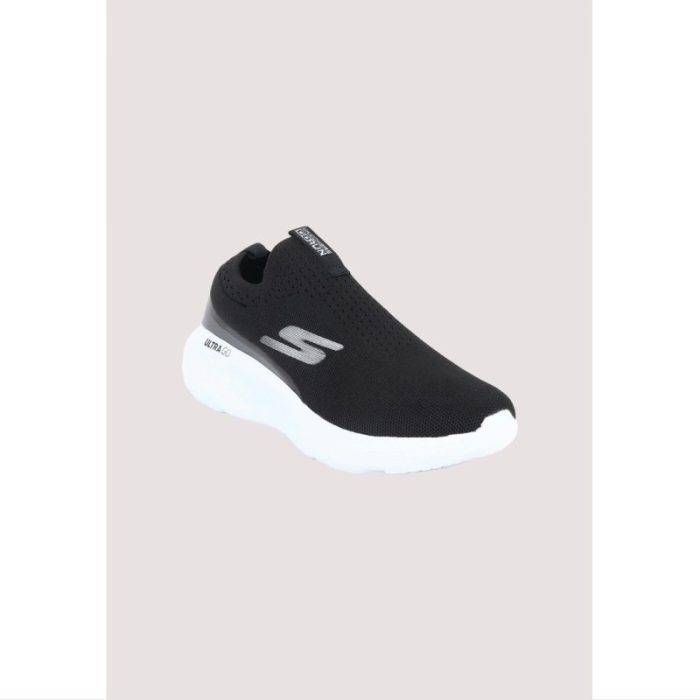 SKECHERS ULTRA GO RUN BLACK-WHITE (PREMIUM-SHOES)