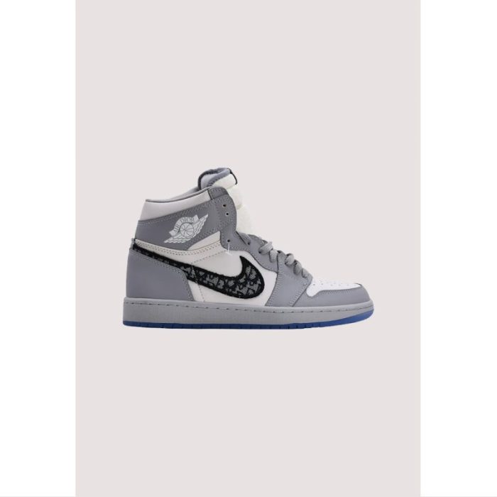 AIR JORDAN 1 HIGH DIOR GREY WHITE